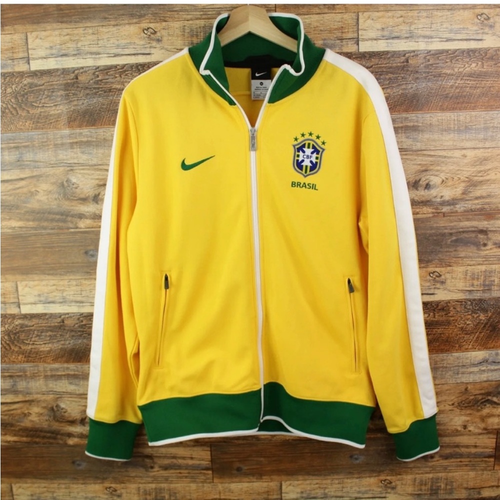 Nike Brazil Mens Full Zip Jacket. XL, Soccer/ Football jacket.
